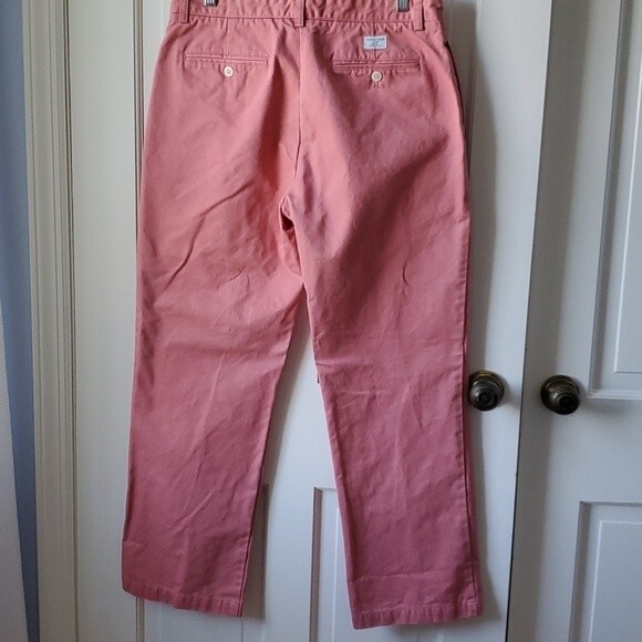 VINEYARD VINES COTTON MEN'S PANTS 33" x 30" PINK LIGHT RED - Picture 6 of 6